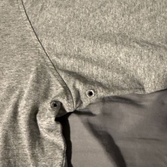 Kuhl Polo Shirt Mens Medium Gray Wildfibre Organic Cotton Pocket Performance Top - Picture 5 of 8